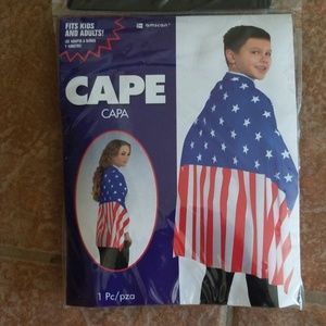 American flag cape